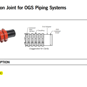 Khớp nối co giản - Expansion Joint Victaulic USA